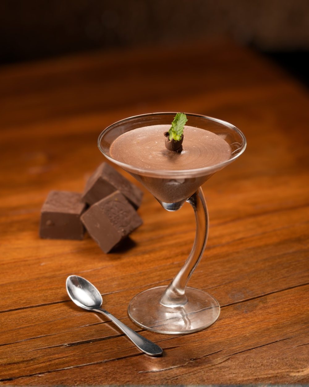 Mousse de chocolate de la casa