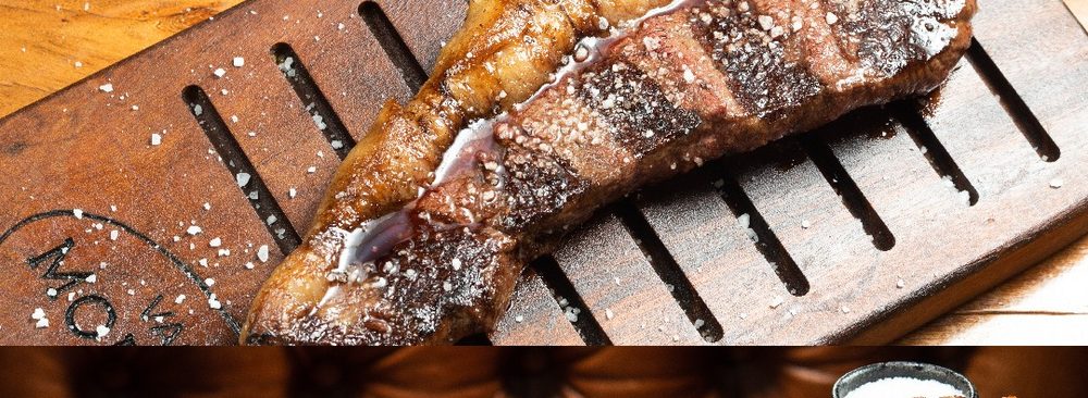 Bife de chorizo a la parrilla